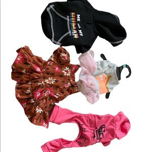 XXS Girls Doggy Clothes bundle